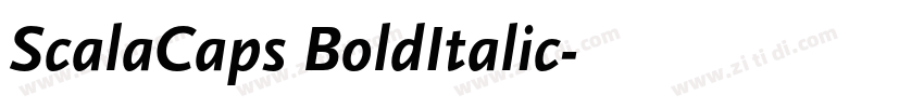 ScalaCaps BoldItalic字体转换 ScalaCaps BoldItalic字体转换